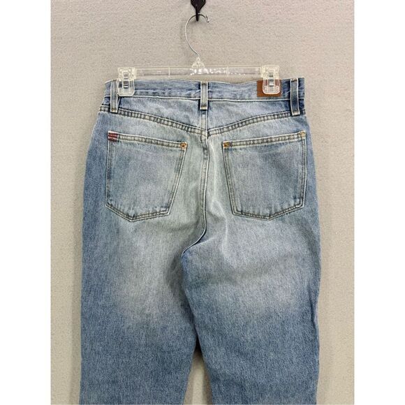 Urban Outfitters BDG Denim Patchwork Jeans Slim Straight High Rise Women Size 28 - Picture 5 of 9